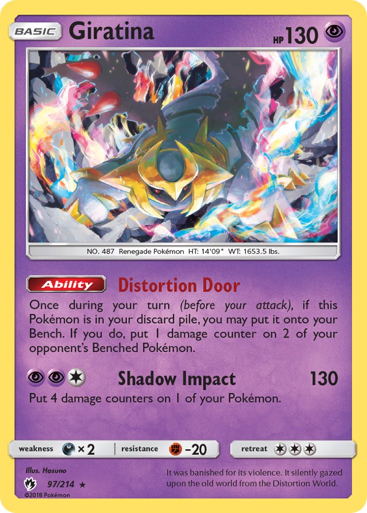 Giratina (97/214) (Theme Deck Exclusive) [Sun & Moon: Lost Thunder] | Game Master's Emporium (The New GME)