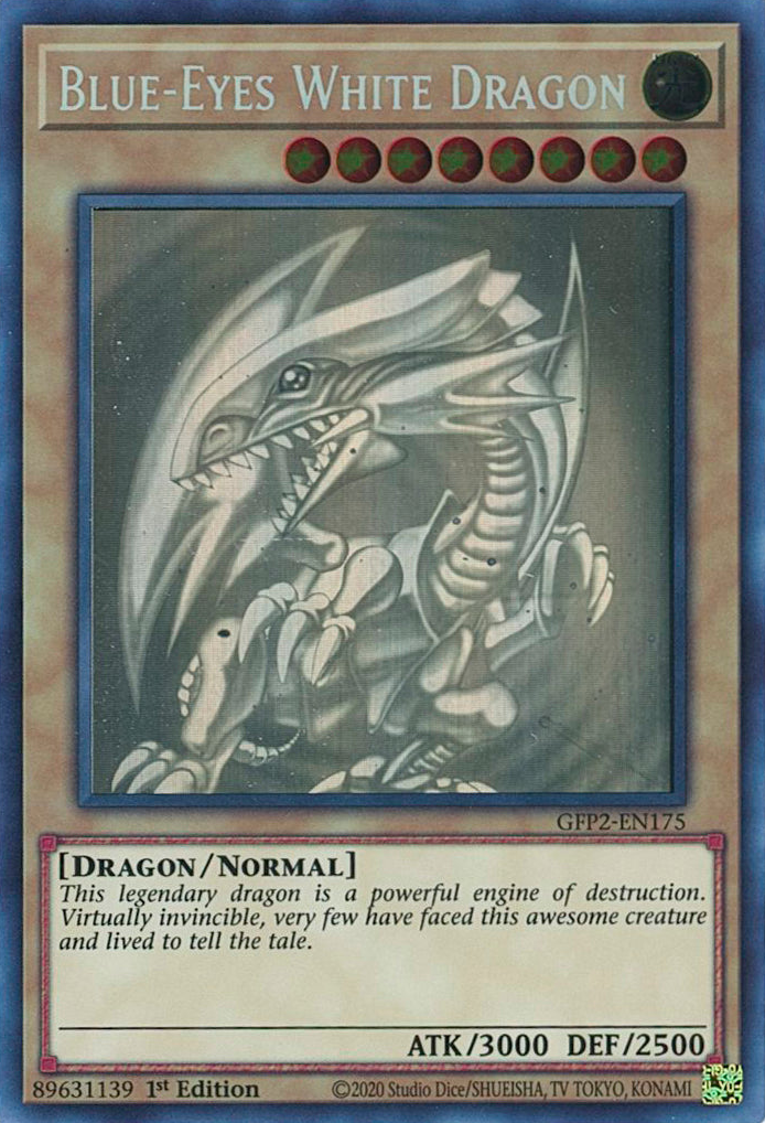 Blue-Eyes White Dragon [GFP2-EN175] Ghost Rare | Game Master's Emporium (The New GME)