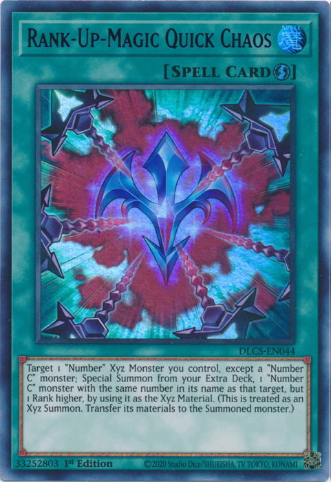 Rank-Up-Magic Quick Chaos (Blue) [DLCS-EN044] Ultra Rare | Game Master's Emporium (The New GME)