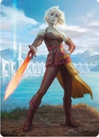 Nahiri, Heir of the Ancients 1 Art Card [Zendikar Rising Art Series] | Game Master's Emporium (The New GME)