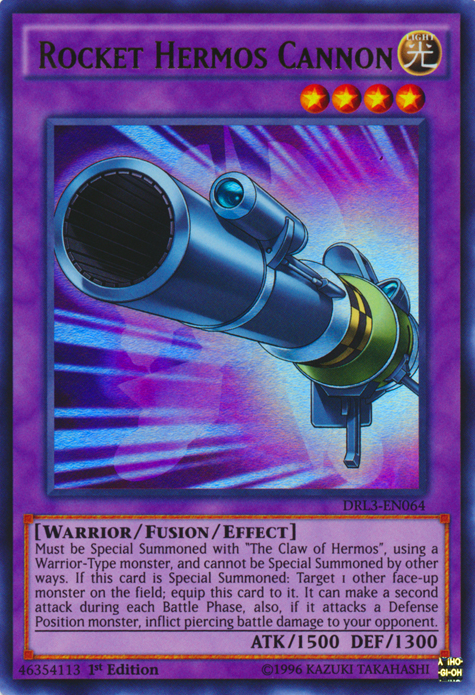 Rocket Hermos Cannon [DRL3-EN064] Ultra Rare | Game Master's Emporium (The New GME)