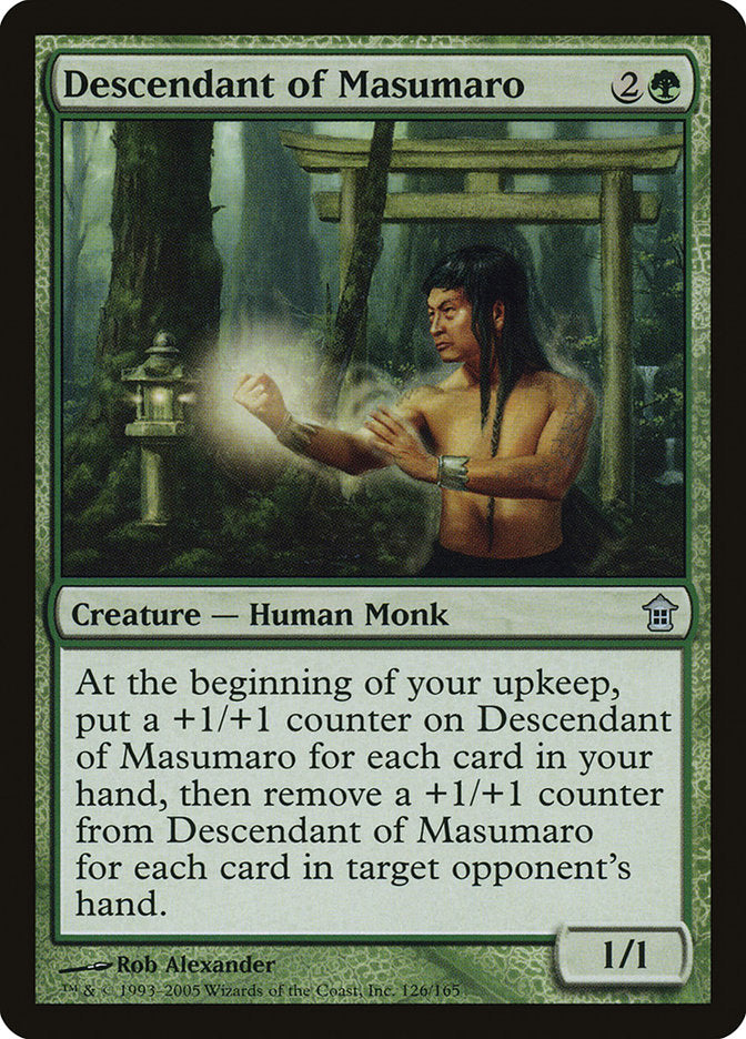 Descendant of Masumaro [Saviors of Kamigawa] | Game Master's Emporium (The New GME)