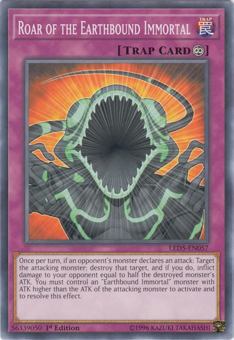 Roar of the Earthbound Immortal [LED5-EN057] Common | Game Master's Emporium (The New GME)