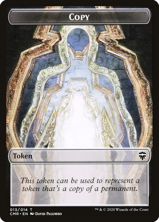 Copy (013) // Spirit Double-Sided Token [Commander Legends Tokens] | Game Master's Emporium (The New GME)