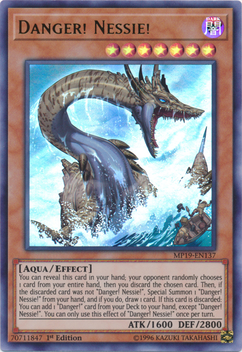 Danger! Nessie! [MP19-EN137] Ultra Rare | Game Master's Emporium (The New GME)
