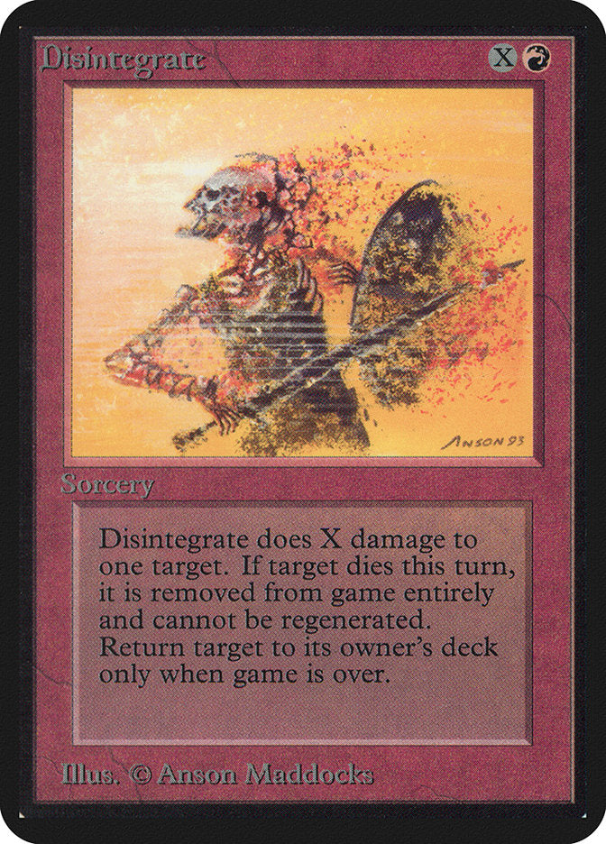 Disintegrate [Alpha Edition] | Game Master's Emporium (The New GME)