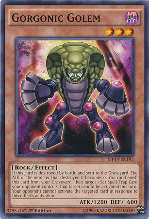 Gorgonic Golem [MP14-EN192] Common | Game Master's Emporium (The New GME)