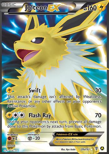 Jolteon EX (28a/83) (Alternate Art Promo) [XY: Generations] | Game Master's Emporium (The New GME)