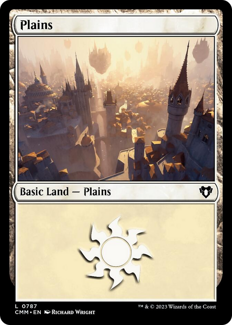 Plains (787) [Commander Masters] | Game Master's Emporium (The New GME)