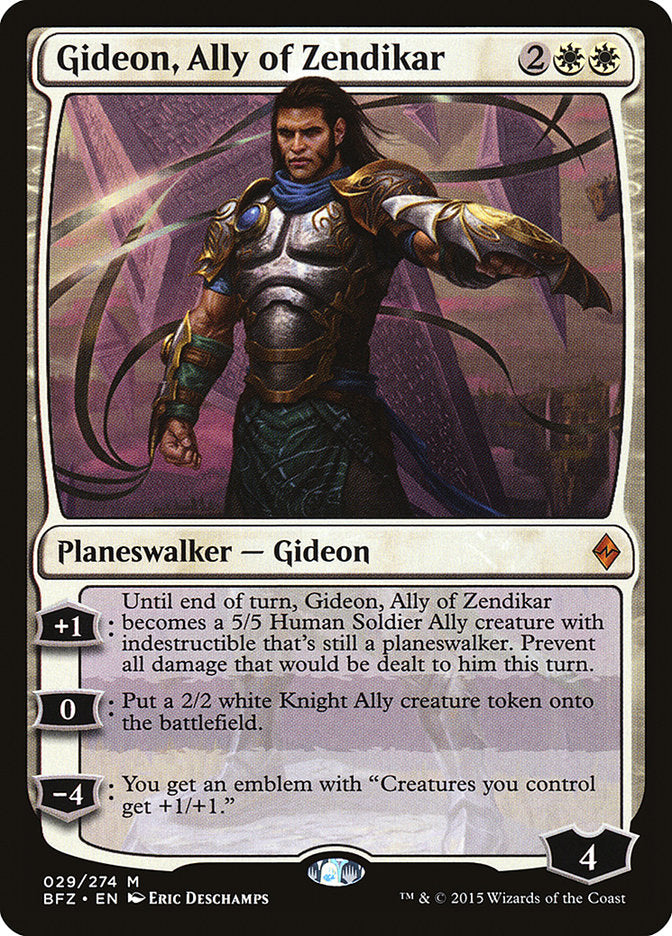 Gideon, Ally of Zendikar [Battle for Zendikar] | Game Master's Emporium (The New GME)