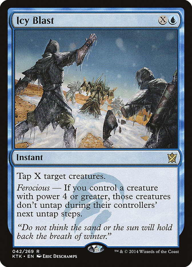 Icy Blast [Khans of Tarkir] | Game Master's Emporium (The New GME)