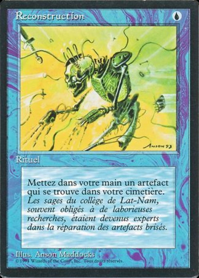 Reconstruction [Foreign Black Border] | Game Master's Emporium (The New GME)