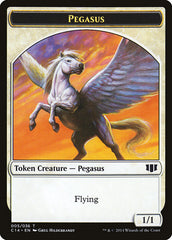 Kor Soldier // Pegasus Double-Sided Token [Commander 2014 Tokens] | Game Master's Emporium (The New GME)