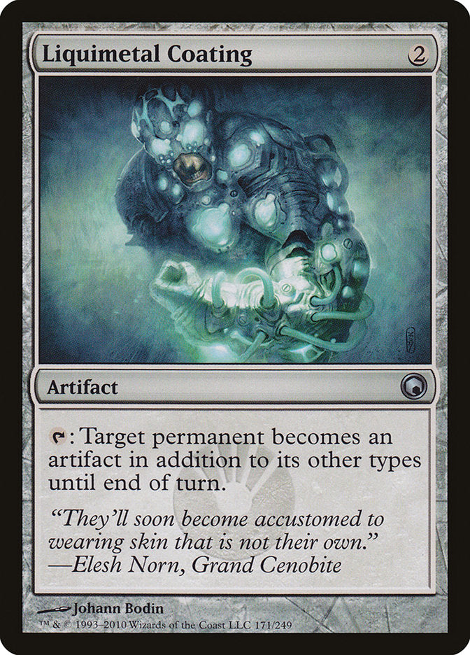 Liquimetal Coating [Scars of Mirrodin] | Game Master's Emporium (The New GME)