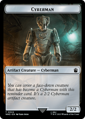 Dalek // Cyberman Double-Sided Token [Doctor Who Tokens] | Game Master's Emporium (The New GME)