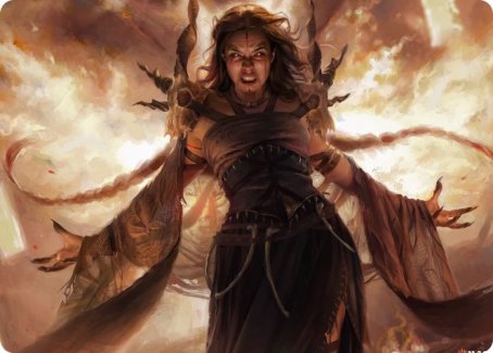 Dragon's Rage Channeler Art Card [Modern Horizons 2 Art Series] | Game Master's Emporium (The New GME)