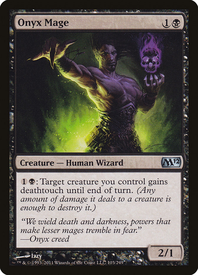 Onyx Mage [Magic 2012] | Game Master's Emporium (The New GME)
