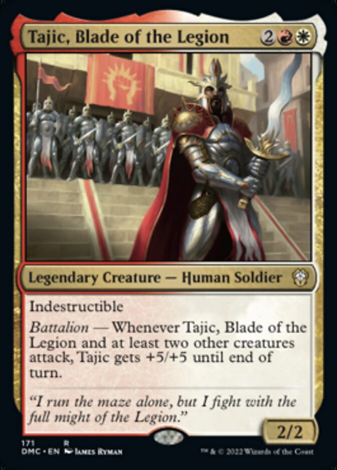 Tajic, Blade of the Legion [Dominaria United Commander] | Game Master's Emporium (The New GME)