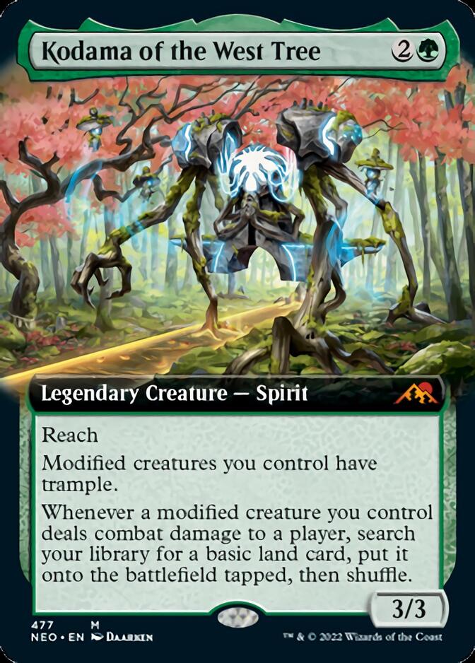 Kodama of the West Tree (Extended Art) [Kamigawa: Neon Dynasty] | Game Master's Emporium (The New GME)