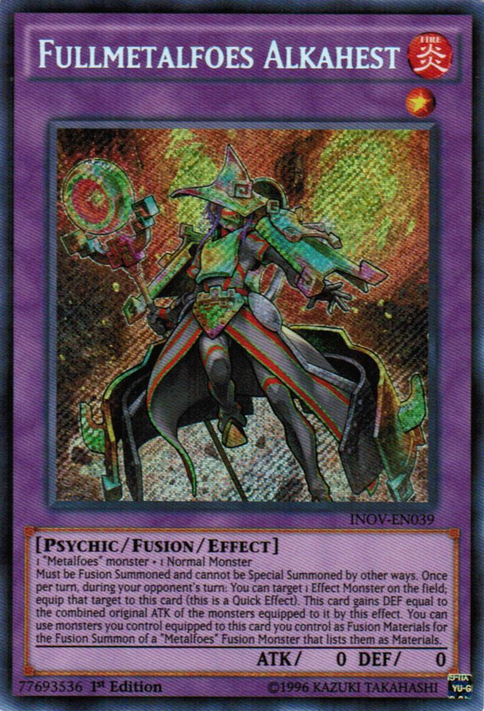 Fullmetalfoes Alkahest [INOV-EN039] Secret Rare | Game Master's Emporium (The New GME)