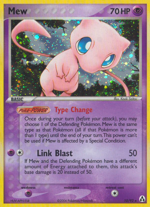 Mew (10/92) [EX: Legend Maker] | Game Master's Emporium (The New GME)