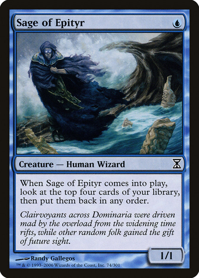Sage of Epityr [Time Spiral] | Game Master's Emporium (The New GME)
