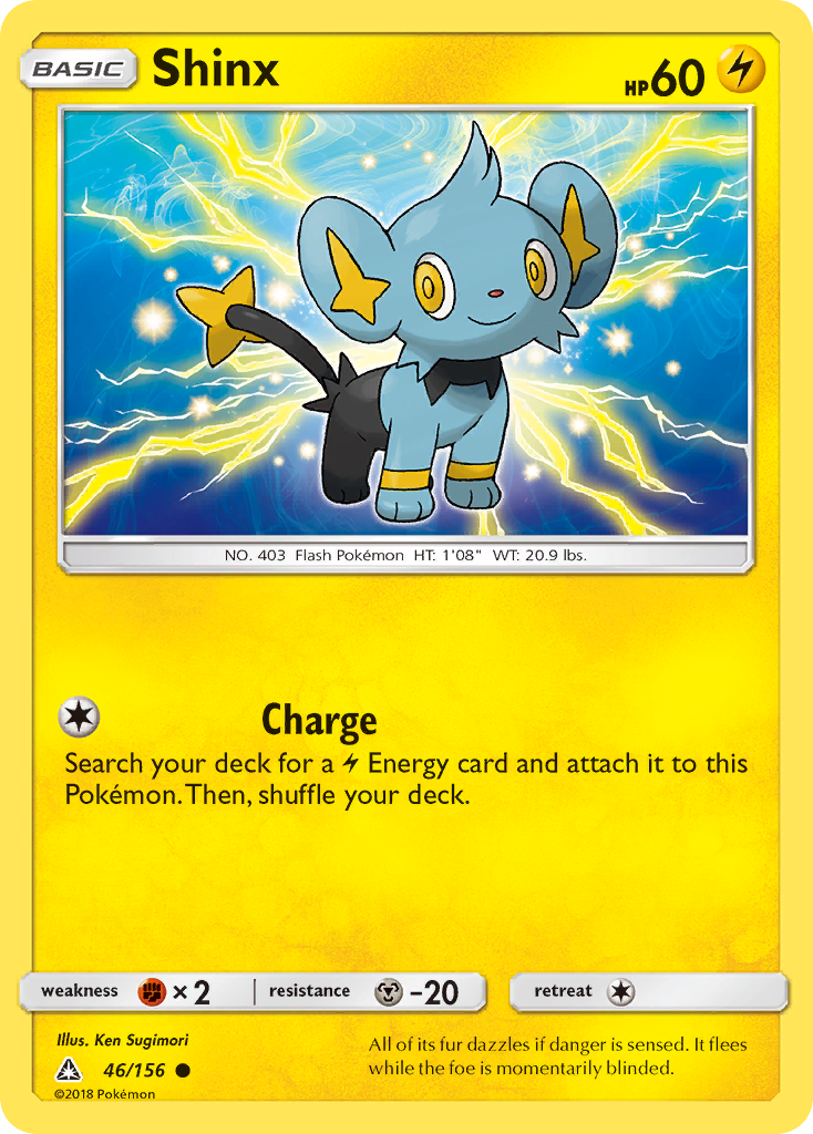 Shinx (46/156) [Sun & Moon: Ultra Prism] | Game Master's Emporium (The New GME)