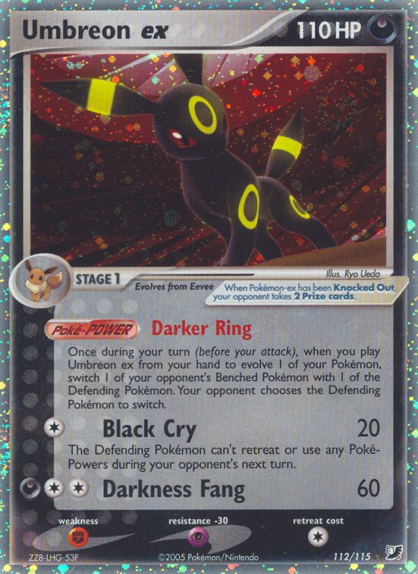 Umbreon ex (112/115) [EX: Unseen Forces] | Game Master's Emporium (The New GME)