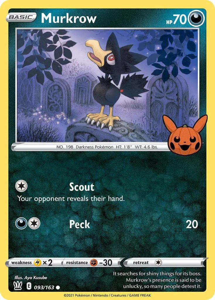 Murkrow (093/163) [Trick or Trade] | Game Master's Emporium (The New GME)