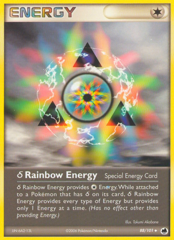 Rainbow Energy (88/101) (Delta Species) [EX: Dragon Frontiers] | Game Master's Emporium (The New GME)