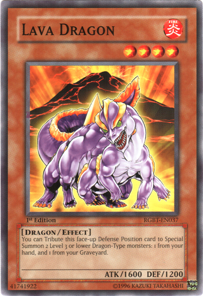 Lava Dragon [RGBT-EN037] Common | Game Master's Emporium (The New GME)