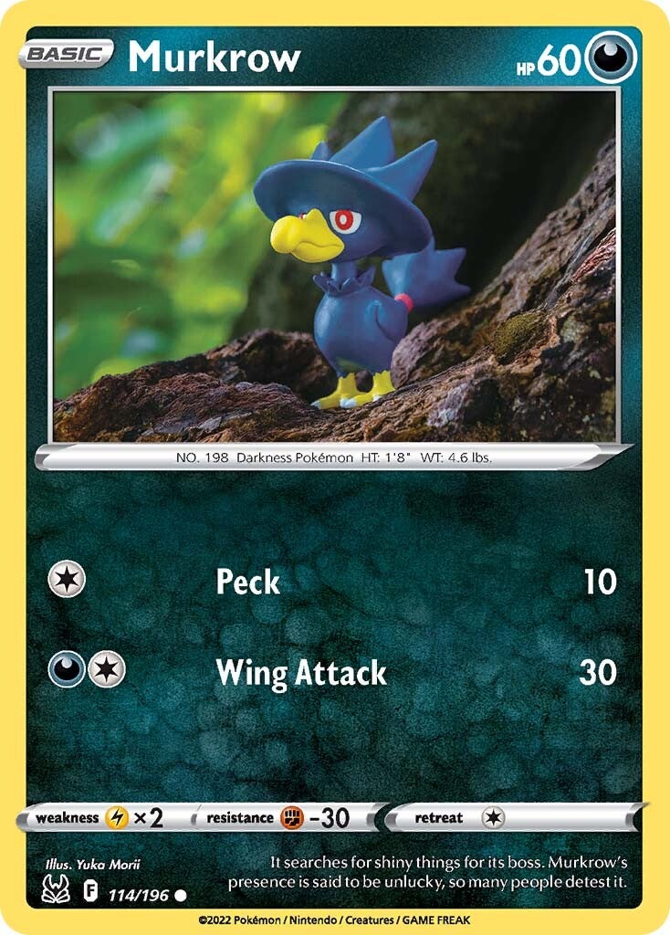 Murkrow (114/196) [Sword & Shield: Lost Origin] | Game Master's Emporium (The New GME)