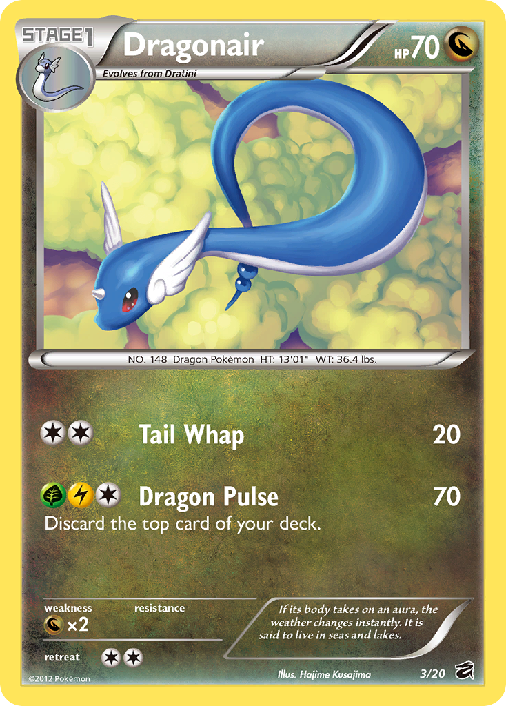 Dragonair (3/20) [Black & White: Dragon Vault] | Game Master's Emporium (The New GME)