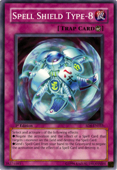 Spell Shield Type-8 [SD6-EN033] Common | Game Master's Emporium (The New GME)