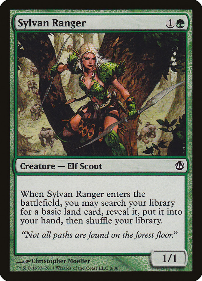 Sylvan Ranger [Duel Decks: Ajani vs. Nicol Bolas] | Game Master's Emporium (The New GME)