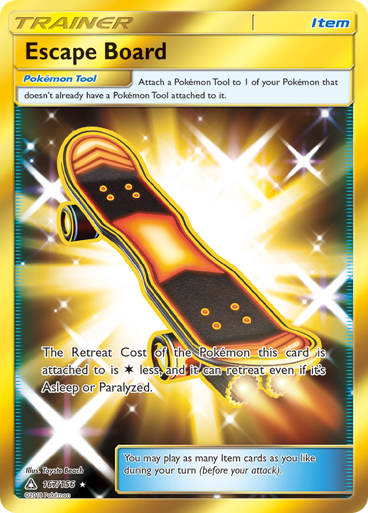 Escape Board (167/156) [Sun & Moon: Ultra Prism] | Game Master's Emporium (The New GME)