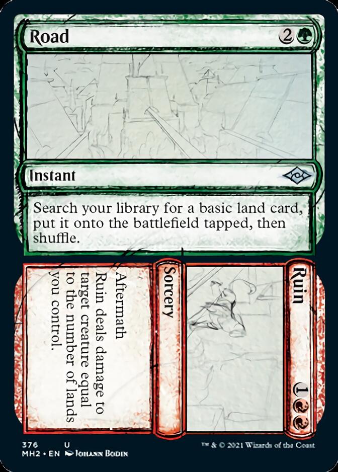 Road // Ruin (Sketch) [Modern Horizons 2] | Game Master's Emporium (The New GME)