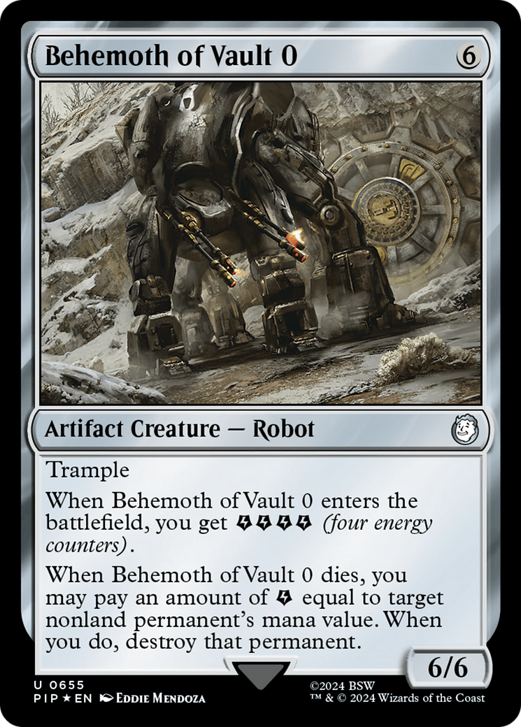 Behemoth of Vault 0 (Surge Foil) [Fallout] | Game Master's Emporium (The New GME)
