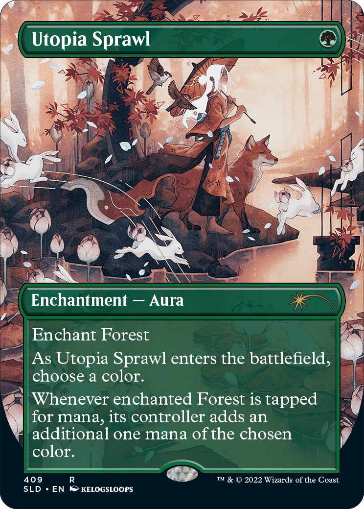 Utopia Sprawl (Borderless) [Secret Lair Drop Series] | Game Master's Emporium (The New GME)