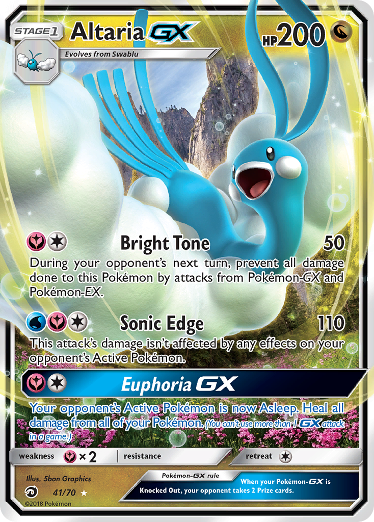 Altaria GX (41/70) [Sun & Moon: Dragon Majesty] | Game Master's Emporium (The New GME)