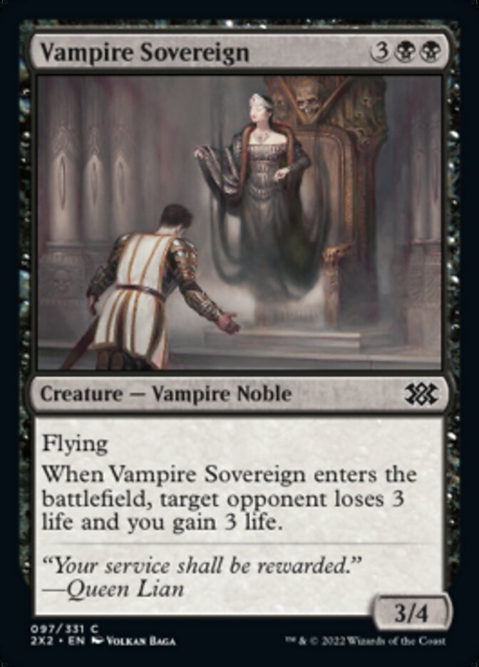 Vampire Sovereign [Double Masters 2022] | Game Master's Emporium (The New GME)