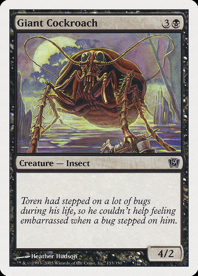 Giant Cockroach [Ninth Edition] | Game Master's Emporium (The New GME)