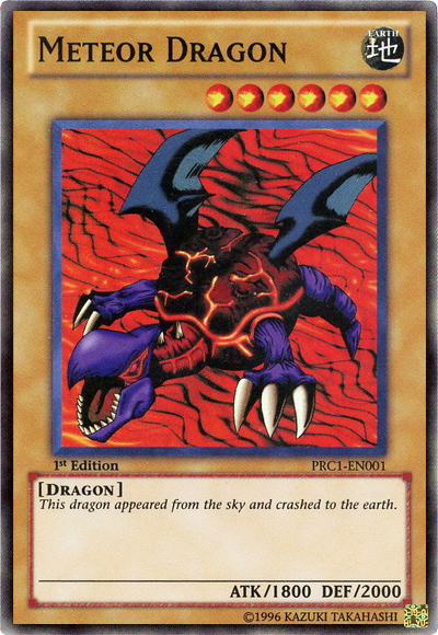 Meteor Dragon [PRC1-EN001] Super Rare | Game Master's Emporium (The New GME)