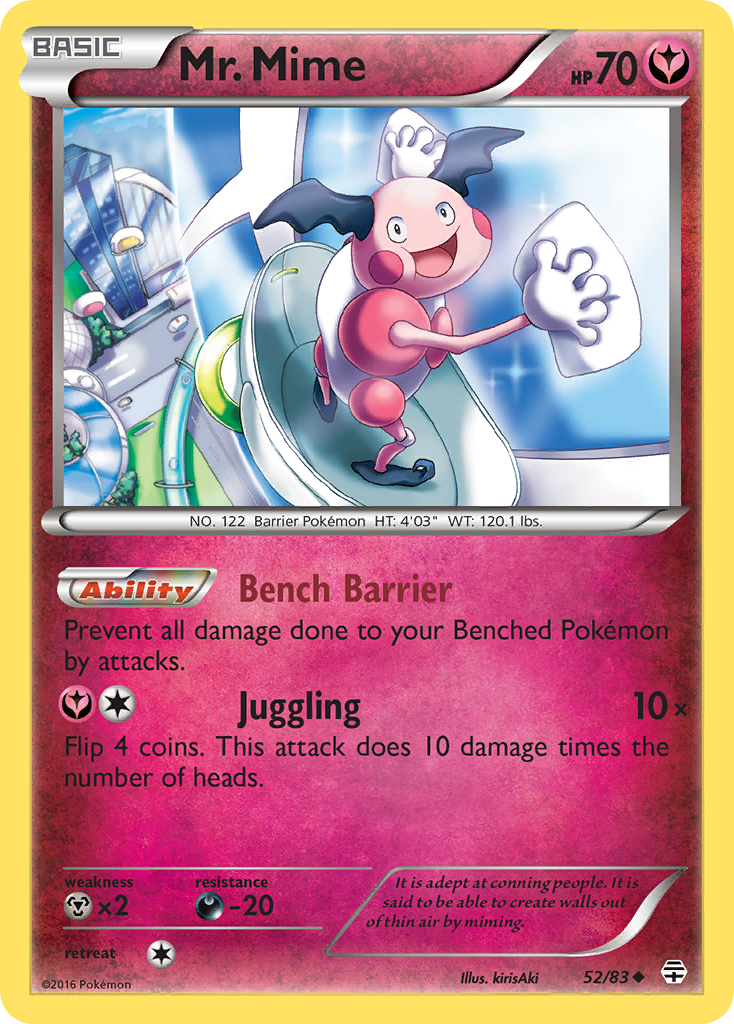 Mr. Mime (52/83) [XY: Generations] | Game Master's Emporium (The New GME)