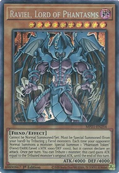 Raviel, Lord of Phantasms [MP21-EN254] Prismatic Secret Rare | Game Master's Emporium (The New GME)