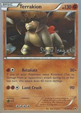 Terrakion (73/101) (Terraki-Mewtwo - Shuto Itagaki) [World Championships 2012] | Game Master's Emporium (The New GME)