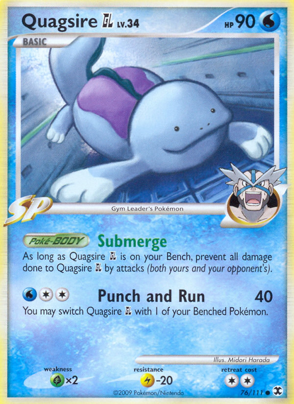 Quagsire GL (76/111) [Platinum: Rising Rivals] | Game Master's Emporium (The New GME)