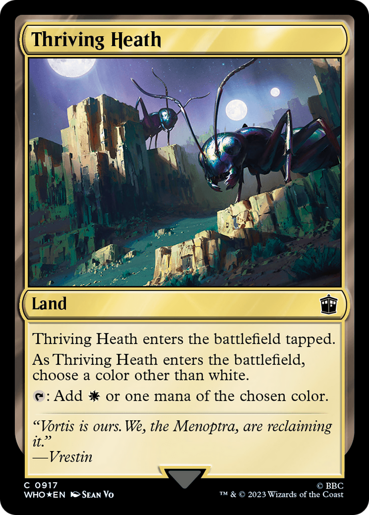 Thriving Heath (Surge Foil) [Doctor Who] | Game Master's Emporium (The New GME)