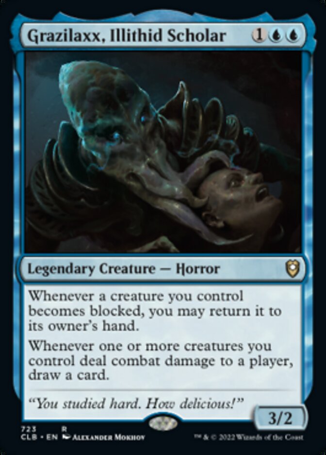 Grazilaxx, Illithid Scholar [Commander Legends: Battle for Baldur's Gate] | Game Master's Emporium (The New GME)