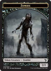 Zombie // Angel Double-Sided Token [Commander 2018 Tokens] | Game Master's Emporium (The New GME)